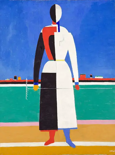 Woman with Rake Kazimir Malevich